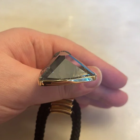 Swarovski large Crystal on rope pendant - Picture 10 of 13